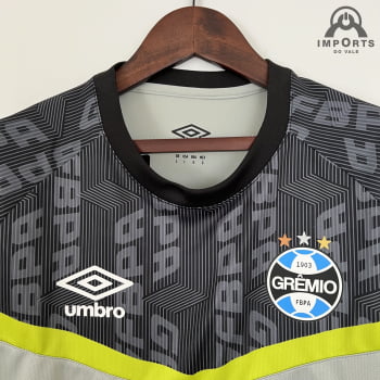 Camisa Grêmio 23/24 Treino - Cinza