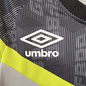 Camisa Grêmio 23/24 Versão Feminina Treino - Cinza 