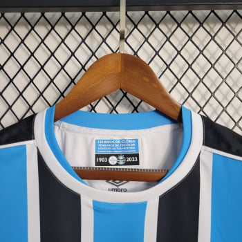 Camisa Grêmio I 23/24 Versão Torcedor + Personalização Grátis