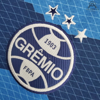Camisa Grêmio III 21/22 Versão Torcedor + Patrocínios + Personalização Grátis 