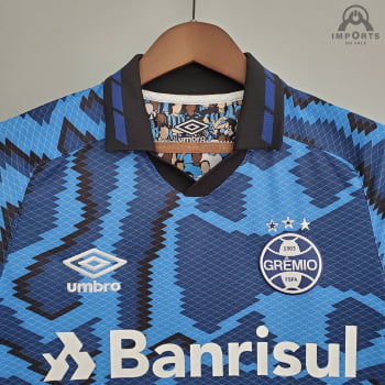 Camisa Grêmio III 21/22 Versão Torcedor + Personalização Grátis