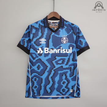 Camisa Grêmio III 21/22 Versão Torcedor + Personalização Grátis 