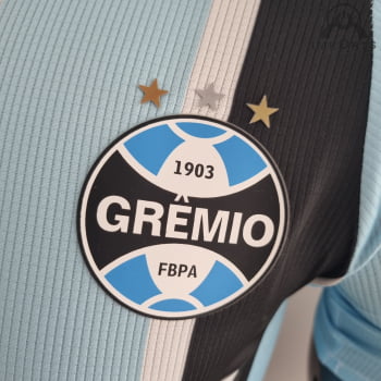 Camisa Grêmio l 22/23 Versão Jogador + Patrocínios + Personalização Grátis