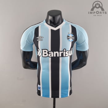 Camisa Grêmio l 22/23 Versão Jogador + Personalização Grátis