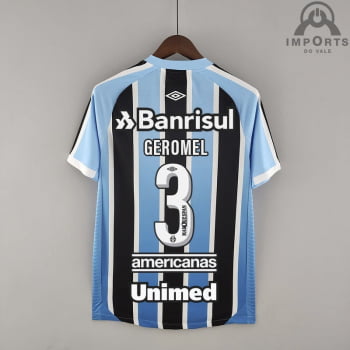 Camisa Grêmio l 22/23 Versão Torcedor + Patrocínios + Personalização Grátis