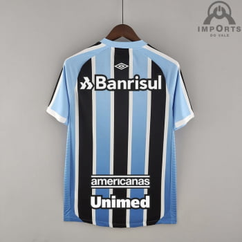 Camisa Grêmio l 22/23 Versão Torcedor + Patrocínios + Personalização Grátis