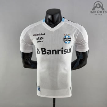 Camisa Grêmio ll 22/23 Versão Jogador + Patrocínios + Personalização Grátis