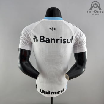 Camisa Grêmio ll 22/23 Versão Jogador + Patrocínios + Personalização Grátis