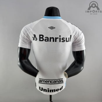 Camisa Grêmio ll 22/23 Versão Jogador + Patrocínios + Personalização Grátis