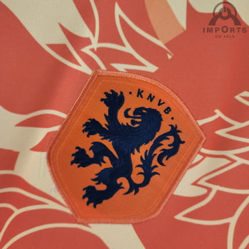 Camisa da Seleção Holandesa 2022 Versão Torcedor Treino - Laranja Camisa da Seleção Holandesa 2022 Versão Torcedor Treino - Laranja