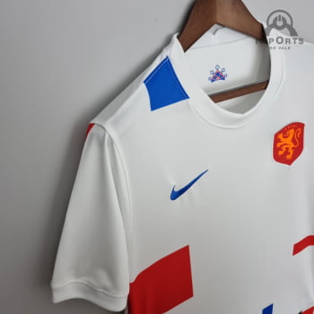 Camisa da Seleção Holandesa II 2022 Versão Torcedor + Personalização Grátis