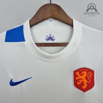 Camisa da Seleção Holandesa II 2022 Versão Torcedor + Personalização Grátis