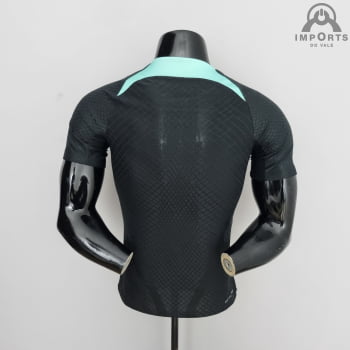 Camisa Inter de Milão 22/23 Versão Jogador Treino - Preta