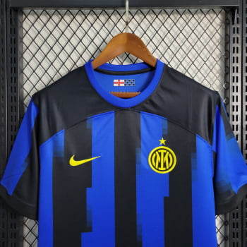 Camisa Inter de Milão I 23/24 Versão Torcedor + Personalização Grátis