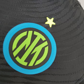 Camisa Inter de Milão III 21/22 Versão Jogador + Personalização Grátis
