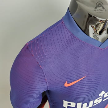 Camisa Atlético de Madrid II 21/22 Versão Jogador + Personalização Grátis