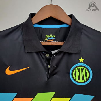 Camisa Inter de Milão III 21/22 Versão Torcedor + Personalização Grátis