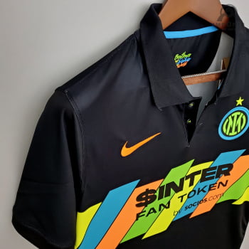Camisa Inter de Milão III 21/22 Versão Torcedor + Personalização Grátis