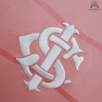 Camisa Internacional 21/22 Ed. Especial Outubro Rosa Versão Torcedor + Patrocínios + Personalização Grátis