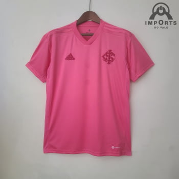 Camisa Internacional 21/22 Ed. Especial Outubro Rosa Versão Feminina +  Personalização Grátis - Imports do vale