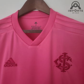 Camisa Internacional 22/23 Versão Torcedor Ed. Especial Rosa + Personalização Grátis