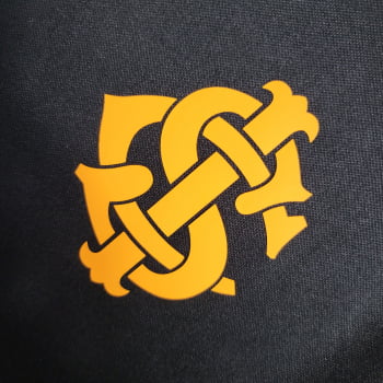 Camisa Internacional 23/24 Treino Preta + Patrocínios 