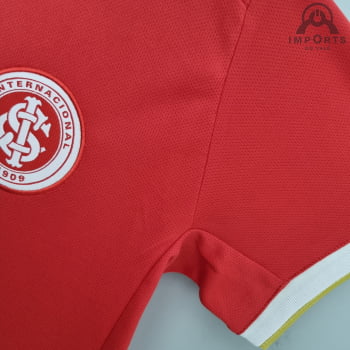 Camisa Internacional I 22/23 Versão Feminina + Personalização Grátis