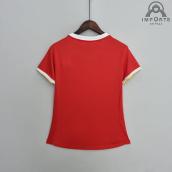 Camisa Internacional I 22/23 Versão Feminina + Personalização Grátis