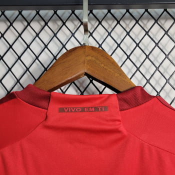 Camisa Internacional I 23/24 Versão Torcedor + Personalização Grátis 