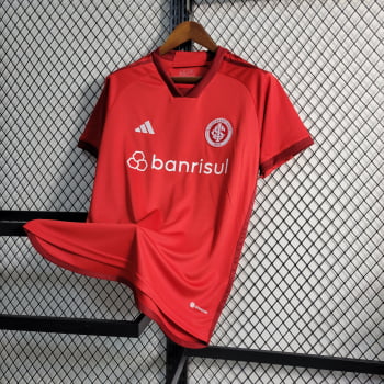 Camisa Internacional I 23/24 Versão Torcedor + Personalização Grátis 