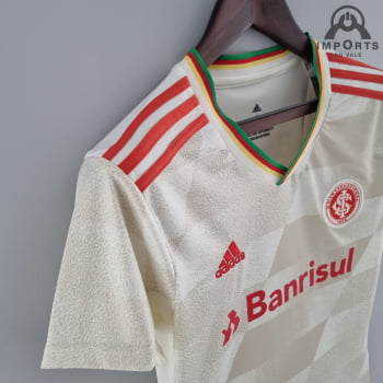 Camisa Internacional II 22/23 Versão Feminina + Personalização Grátis