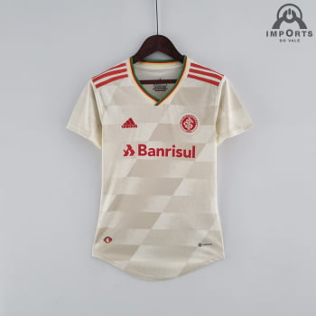 Camisa Internacional II 22/23 Versão Feminina + Personalização Grátis 