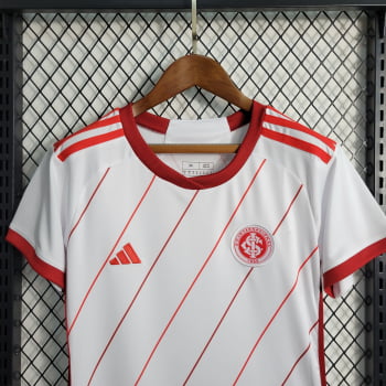 Camisa Internacional II 23/24 Versão Feminina + Personalização Grátis