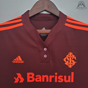Camisa Internacional III 21/22 Versão Feminina + Personalização Grátis