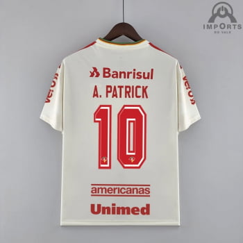 Camisa Internacional ll 22/23 Versão Torcedor + Patrocínios + Personalização Grátis