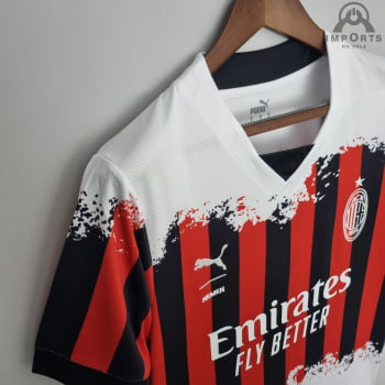 Camisa Milan IV 21/22 PUMA x Nemen Versão Torcedor + Personalização Grátis