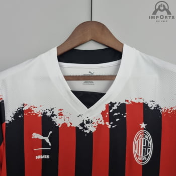 Camisa Milan IV 21/22 PUMA x Nemen Versão Torcedor + Personalização Grátis