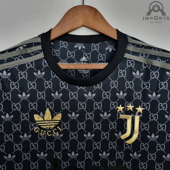Camisa Juventus 22/23 Edição Gucci Versão Torcedor + Personalização Grátis