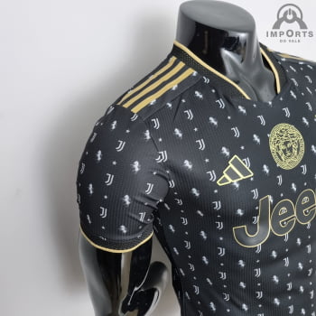 Camisa Juventus 22/23 Versão Jogador Edição Versace+ Personalização Grátis