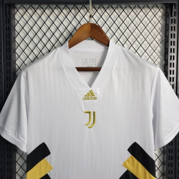Camisa Juventus 23/24 Versão Torcedor Ed. Especial Icon + Personalização Grátis