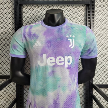 Camisa Juventus 23/24 Versão Jogador Ed. Especial Lilás + Personalização Grátis