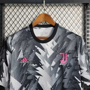 Camisa Juventus 23/24 Versão Torcedor Treino - Cinza