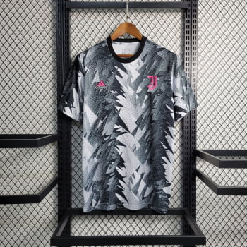 Camisa Juventus 23/24 Versão Torcedor Treino - Cinza