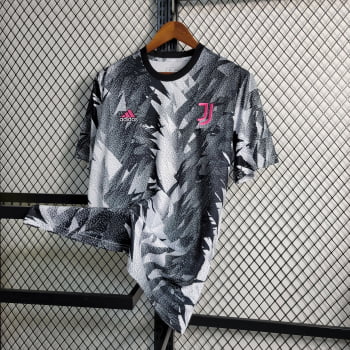 Camisa Juventus 23/24 Versão Torcedor Treino - Cinza