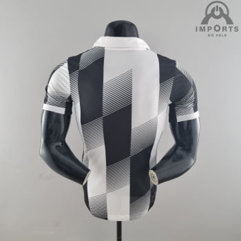 Camisa Juventus Ed. Especial Versão Jogador Preta/Branca + Personalização Grátis 