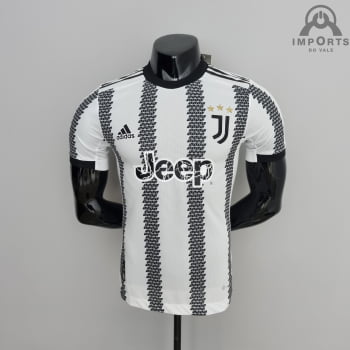 Camisa Juventus I 22/23 Versão Jogador + Personalização Grátis