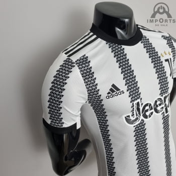 Camisa Juventus I 22/23 Versão Jogador + Personalização Grátis
