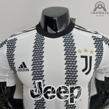 Camisa Juventus I 22/23 Versão Jogador + Personalização Grátis