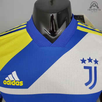 Camisa Juventus III 21/22 Versão Jogador + Personalização Grátis