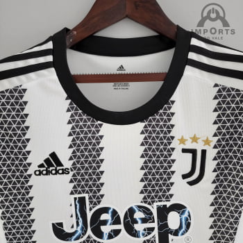 Camisa Juventus l 22/23 Versão Feminina + Personalização Grátis